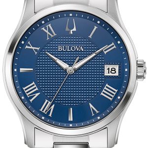 Bulova Herrklocka 96B386 Wilton Blå/Stål Ø41 mm