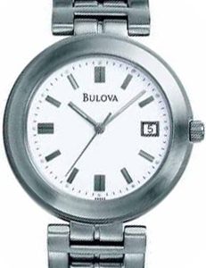 Bulova Herrklocka 96B52 Vit/Stål Ø36 mm