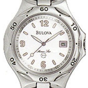 Bulova Herrklocka 96B55 Silverfärgad/Stål Ø38 mm