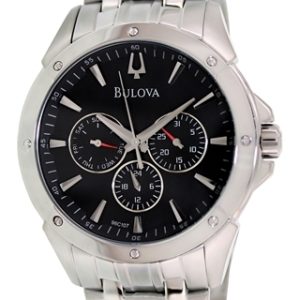 Bulova Herrklocka 96C107 Dress Svart/Stål Ø40 mm