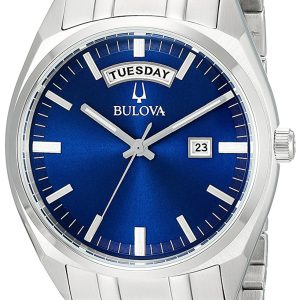 Bulova Herrklocka 96C125 Dress Blå/Stål Ø39 mm