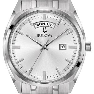 Bulova Herrklocka 96C127 Silverfärgad/Stål Ø38 mm