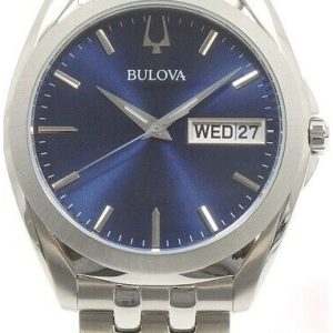 Bulova Herrklocka 96C129 Blå/Stål Ø40 mm