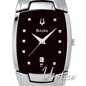 Bulova Herrklocka 96G46 Dress Svart/Stål