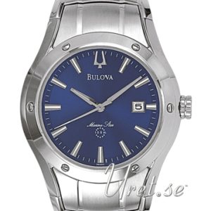 Bulova Herrklocka 96G92 Marine Star Blå/Stål Ø40 mm