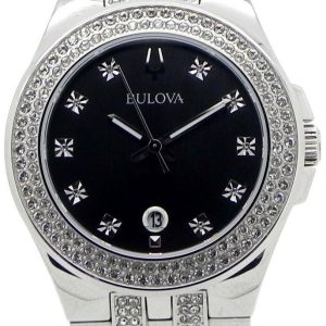 Bulova Herrklocka 96K102 Svart/Stål Ø42 mm