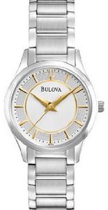 Bulova Herrklocka 96L175 Dress Silverfärgad/Stål Ø20 mm