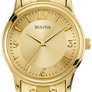 Bulova Herrklocka 97A120 Corporate Gulguldstonad/Gulguldtonat stål