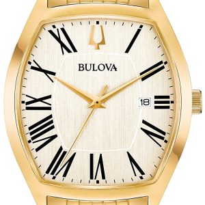 Bulova Herrklocka 97B174 Dress Silverfärgad/Gulguldtonat stål