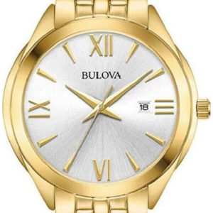 Bulova Herrklocka 97B180 Classic Silverfärgad/Gulguldtonat stål