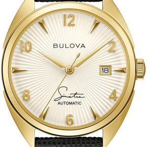 Bulova Herrklocka 97B196 Vit/Läder Ø41 mm