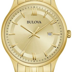 Bulova Herrklocka 97B202 Classic Gulguldstonad/Gulguldtonat stål