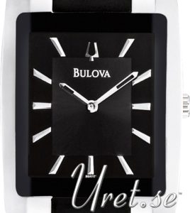 Bulova Herrklocka 98A117 Dress Svart/Stål