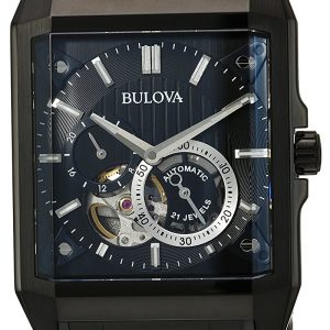 Bulova Herrklocka 98A180 Svart/Stål