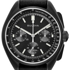 Bulova Herrklocka 98A186 Svart/Stål Ø45 mm