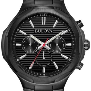 Bulova Herrklocka 98A189 Classic Svart/Stål Ø45.5 mm