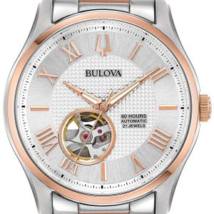 Bulova Herrklocka 98A213 Classic Silverfärgad/Roséguldstonat stål