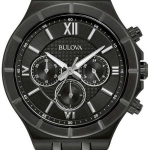 Bulova Herrklocka 98A242 Classic Svart/Stål Ø42 mm