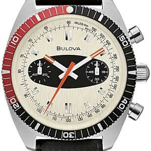 Bulova Herrklocka 98A252 Flerfärgad/Gummi Ø40.5 mm