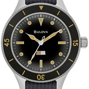 Bulova Herrklocka 98A266 Other Svart/Textil Ø41 mm