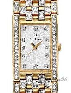 Bulova Herrklocka 98A62 Crystal Herr Silverfärgad/Stål Ø39 mm