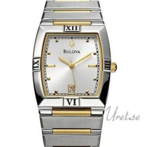 Bulova Herrklocka 98B003 Bracelet Herr Silverfärgad/Stål Ø32 mm