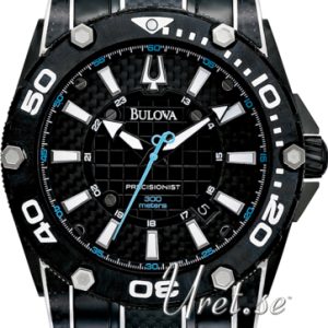 Bulova Herrklocka 98B153 Precisionist Svart/Stål Ø45 mm