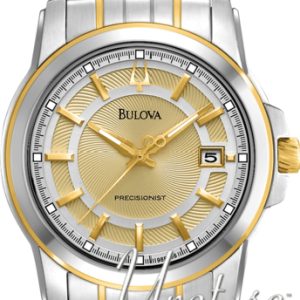 Bulova Herrklocka 98B156 Precisionist Gulguldstonad/Gulguldtonat