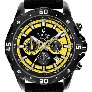 Bulova Herrklocka 98B176 Sport Gul/Gummi Ø43 mm