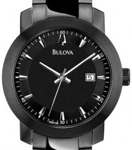 Bulova Herrklocka 98B196 Svart/Stål Ø40 mm