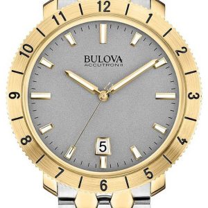 Bulova Herrklocka 98B216 Grå/Stål Ø42 mm