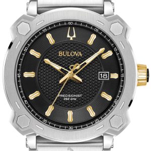 Bulova Herrklocka 98B319 Precisionist Svart/Stål Ø41 mm