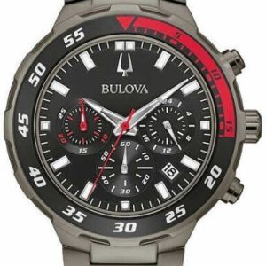 Bulova Herrklocka 98B365 Classic Svart/Stål Ø43 mm