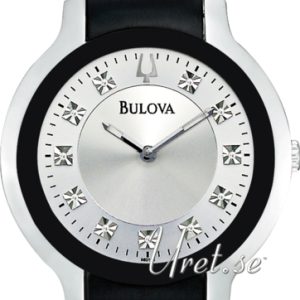 Bulova Herrklocka 98D118 Diamond Silverfärgad/Stål Ø40 mm