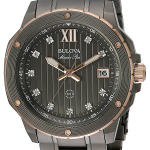 Bulova Herrklocka 98D128 Marine Star Grå/Stål Ø46 mm