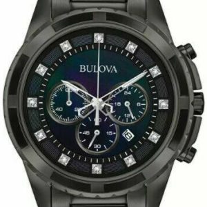 Bulova Herrklocka 98D133 Classic Svart/Stål Ø44 mm