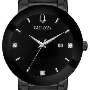 Bulova Herrklocka 98D144 Svart/Stål Ø42 mm