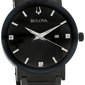 Bulova Herrklocka 98D158 Futuro Svart/Stål Ø42 mm