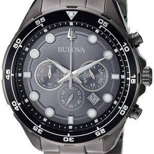 Bulova Herrklocka 98K104 Grå/Stål Ø44 mm