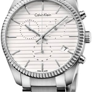 Calvin Klein Alliance Herrklocka K5R37146 Vit/Stål Ø42 mm