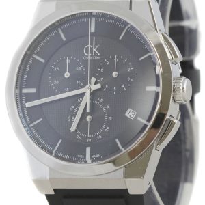 Calvin Klein Dart Herrklocka K2S371D1 Svart/Gummi Ø45 mm