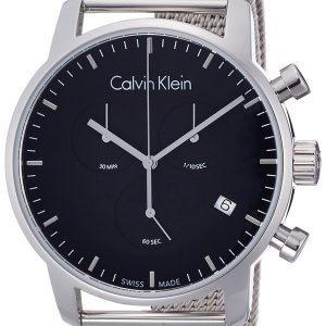 Calvin Klein Herrklocka K2G27121 City Svart/Stål Ø43 mm