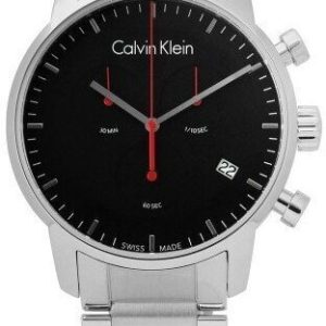 Calvin Klein Herrklocka K2G27141 Svart/Stål Ø43 mm