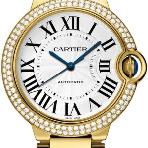 Cartier Ballon Bleu De Cartier Damklocka WJBB0007 Silverfärgad/18