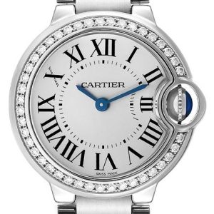 Cartier Damklocka W4BB0015 Ballon Blue Silverfärgad/Stål Ø28 mm