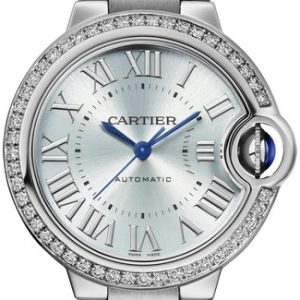 Cartier Damklocka W4BB0028 Ballon Bleu De Blå/Stål Ø33 mm