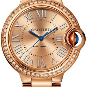 Cartier Damklocka WJBB0077 Ballon Bleu De Roséguldstonad/18 karat