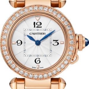 Cartier Damklocka WJPA0018 Pasha De Vit/18 karat roséguld Ø30 mm