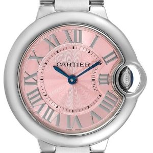 Cartier Damklocka WSBB0033 Ballon Bleu De Rosa/Stål Ø33 mm