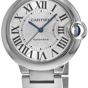 Cartier Damklocka WSBB0048 Ballon Bleu De Silverfärgad/Stål Ø36 mm